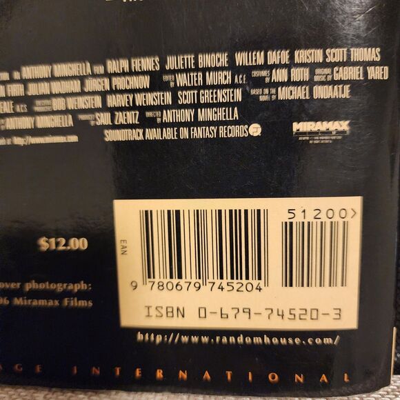 Book The English Patient by Michael Ondaatje - Picture 7 of 9